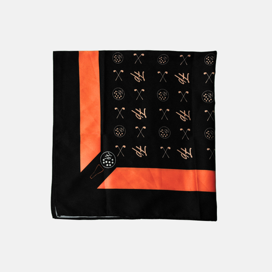 SILK SIGNATURE HANDKERCHIEF