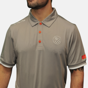 Grey Golf Pro Polo Shirt